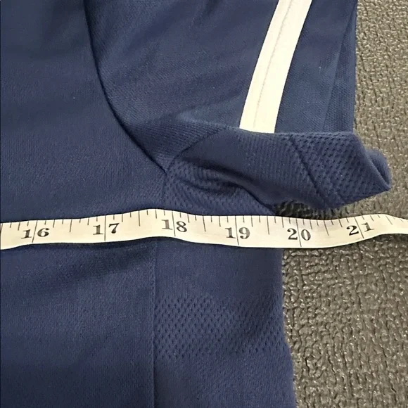 NWT Adidas women’s Blue Polo Shirt with NAU size Large - Picture 9 of 10